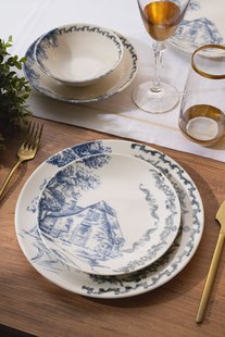 24-delige dinerset Aafje porselein | Hermia