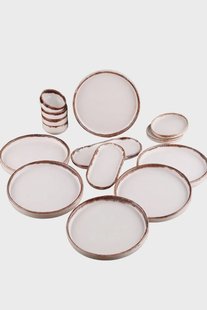 14-delige ontbijtset Grace keramiek | Hermia