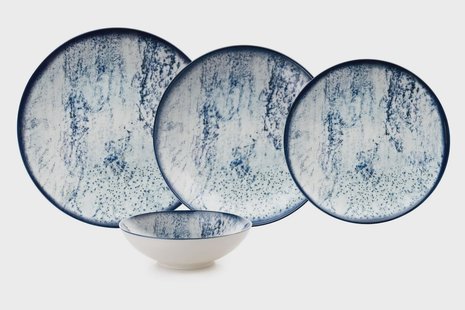 24-delige dinerset Puk porselein | Hermia