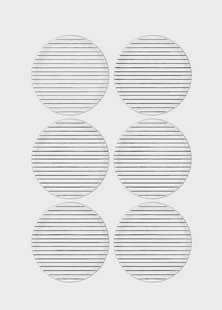 Set van 6 borden Finlay keramiek | Hermia