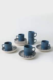 12-delige koffieset Nadine keramiek | Hermia