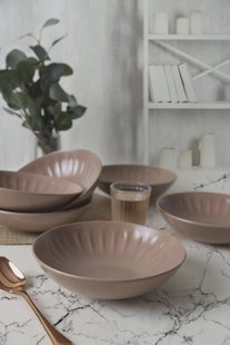 Set van 6 borden Darius keramiek | Hermia