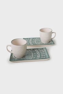 4-delige koffieset Julot keramiek | Hermia