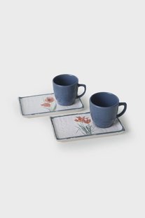 4-delige koffieset Minne keramiek | Hermia