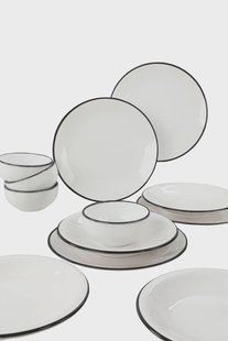 12-delige dinerset Gloria keramiek | Hermia