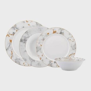 24-delige dinerset Roy porselein | Hermia