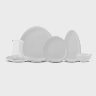 26-delige ontbijtset Lindsey porselein | Hermia