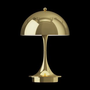 Louis Poulsen Panthella 160 Portable v3 tafellamp Brass metallised Louis Poulsen Panthella 160 Portable v3 tafellamp Brass metallised