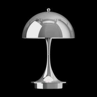 Louis Poulsen Panthella 160 Portable v3 tafellamp Chrome