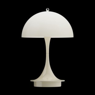 Louis Poulsen Panthella 160 Portable v3 tafellamp Opal beige