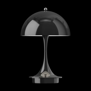 Louis Poulsen Panthella 160 Portable v3 tafellamp Opaque black