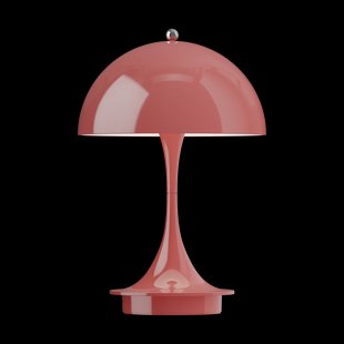 Louis Poulsen Panthella 160 Portable v3 tafellamp Opaque coral