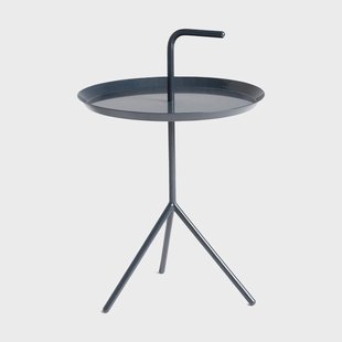 HAY DLM bijzettafel Ø38 cm Deep blue high gloss