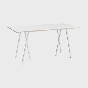 HAY Loop Stand incl. support bartafel 92,5x200 cm White-white laminate-plywood