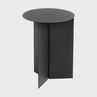 HAY Slit high bijzettafel Ø35 cm Black HAY Slit high bijzettafel Ø35 cm Black