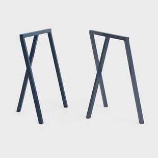 HAY Loop Stand Frame beensteun 72 cm 2-pak Deep blue