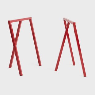 HAY Loop Stand Frame beensteun 72 cm 2-pak Maroon red