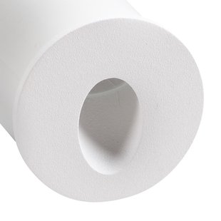 Nova Luce Passaggio - inbouw wandverlichting - 5 x 5 x 5 cm - 2W LED incl. - IP54 - wit