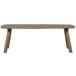 WOOOD Tablo Eettafel 220x100 Deens Ovaal DL Cashmere Bruin