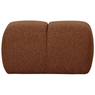 WOOOD Mojo Hocker Boucl&eacute; Roestbruin