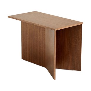 HAY Slit Oblong bijzettafel 27,5x49 cm Lacquered walnut HAY Slit Oblong bijzettafel 27,5x49 cm Lacquered walnut