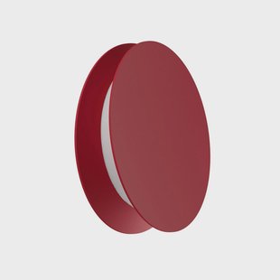Linea Light Yo-Yo LED wandlamp, rood, 2.700 K, aluminium, PMMA, dimbaar