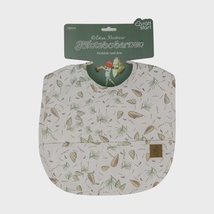 Rätt Start Elsa Beskow Tomtebobarnen slabbertje Groen