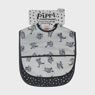 Rätt Start Pippi Cirkus slabbertje 2-pack Multi