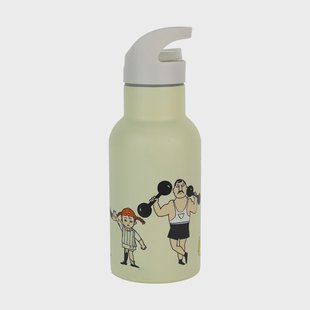 Rätt Start Pippi Cirkus waterfles 34 cl Geel