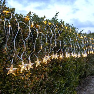 STAR TRADING LED lichtgordijn StarNet helder kunststof lengte 480cm 160 LED's