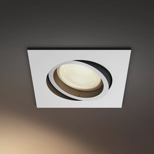 Philips Hue LED inbouwspot Centura, wit, 9x9 cm, CCT, RGB