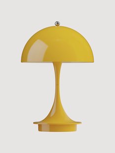 Mobiele dimbare LED-tafellamp Panthella 160, ontwerp Verner Panton