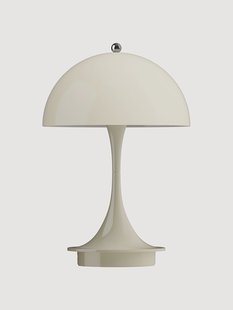 Mobiele dimbare LED-tafellamp Panthella 160, ontwerp Verner Panton