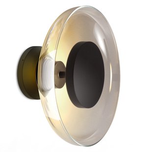 Marset Aura Plus Canopy Wandlamp LED&Oslash;25 Transparant Smoked