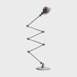 Jieldé Loft D9406 Vloerlamp 6x40cm, geborsteld staal