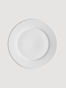 Handgemaakte ontbijtborden Vitruv van porselein, 2 stuks