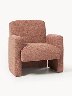 Boucl&eacute; loungefauteuil Aven