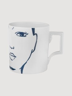 Handgemaakte kopje Carol van porselein