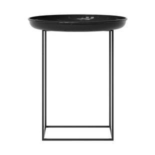 NORR11 Duke bijzettafel small Lacquered obsidian