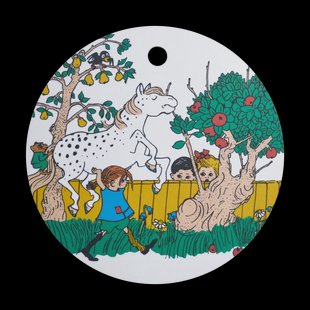 Muurla Pippi onderzetter Ø20 cm The Way Home