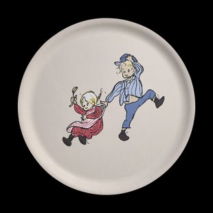 Muurla Emil en Ida dienblad Ø35 cm Wit