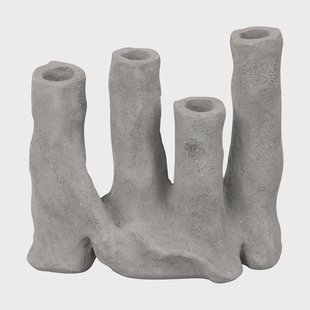 Mette Ditmer Art piece four kandelaars Light grey