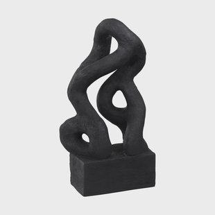 Mette Ditmer Kunstwerk symbiose sculptuur 29 cm Black