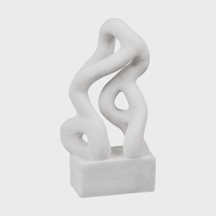 Mette Ditmer Kunstwerk symbiose sculptuur 29 cm Off-white