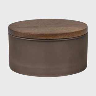 Mette Ditmer Modest pot met deksel Ø10,5 cm Walnut Mette Ditmer Modest pot met deksel Ø10,5 cm Walnut