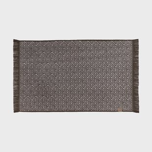 Mette Ditmer Morocco badmat 50x80 cm Chocolate-off-white
