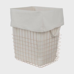 Mette Ditmer Store-it opbergmand met katoenen zak large Sand