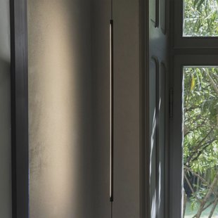 Ideallux Ideal Lux Filo LED vloerlamp, zwart, metaal, 3.000 K