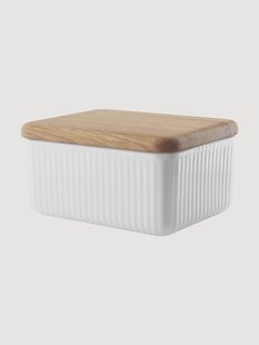 Porseleinen botervloot Legio Nova