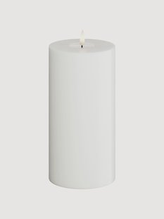 Handgemaakte LED kaars Real Flame, H 20 cm